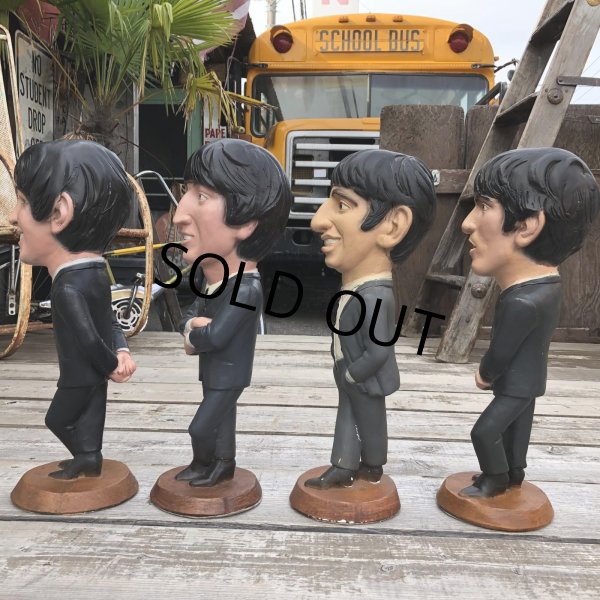 画像2: 80s Vintage ESCO The Beatles Chalkware Statues Complete Set (R630) (2)