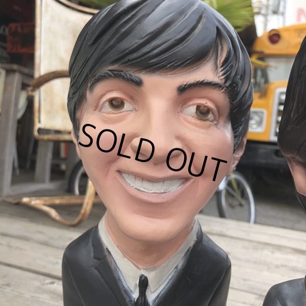 画像6: 80s Vintage ESCO The Beatles Chalkware Statues Complete Set (R630) (6)