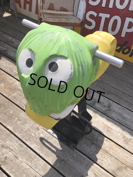 画像14: 70s Vintage McDonald's Fry Guys Playground Ride-On (R632) (14)