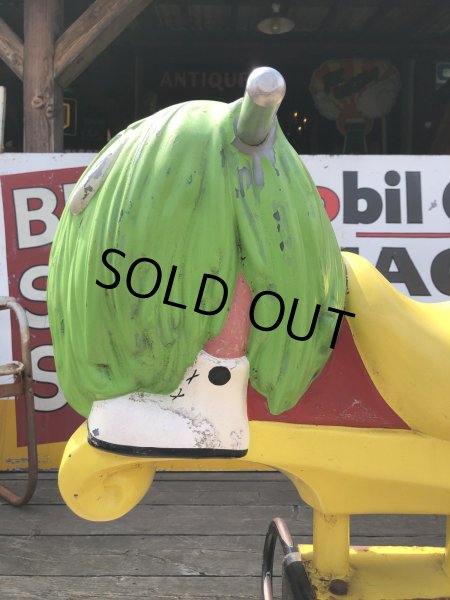 画像4: 70s Vintage McDonald's Fry Guys Playground Ride-On (R632) (4)