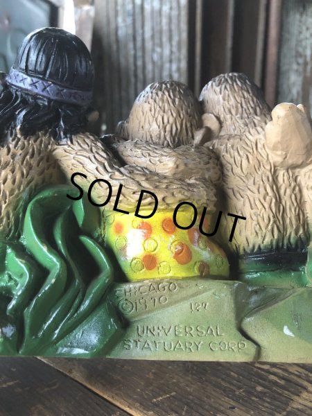 画像3: 70s Universal Statuary Corp V. Kendrick Hippy &amp; Parents Gorilla Figure Statue (R634) (3)