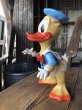 画像2: 60s Vintage Ledraplastic Ledra Disney Donald Duck Squeak Rubber Toy BIG SIZE (R640) (2)