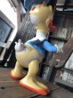画像12: 60s Vintage Ledraplastic Ledra Disney Donald Duck Squeak Rubber Toy BIG SIZE (R640) (12)