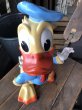 画像10: 60s Vintage Ledraplastic Ledra Disney Donald Duck Squeak Rubber Toy BIG SIZE (R640) (10)
