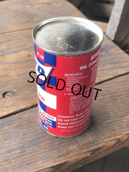 画像2: Vintage STEED Oil Conditioner Can (R650) (2)