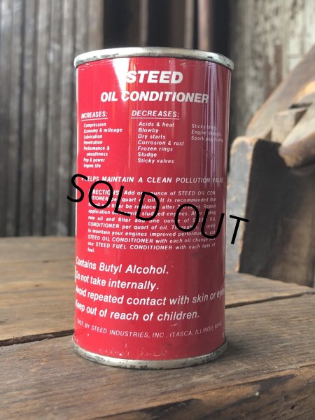画像3: Vintage STEED Oil Conditioner Can (R650) (3)