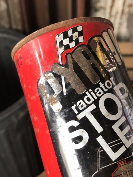 画像6: Vintage PYR OIL Radiator STOP LEAK Can (R646) (6)