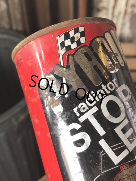画像6: Vintage PYR OIL Radiator STOP LEAK Can (R646) (6)