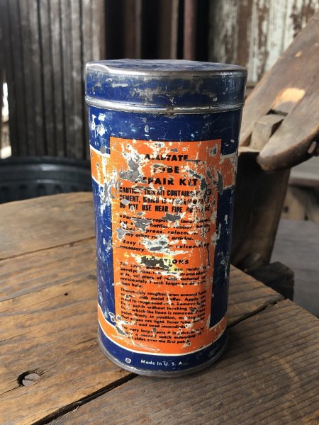 画像4: Vintage ALLSTATE Tube Repair kit Can (R643) (4)