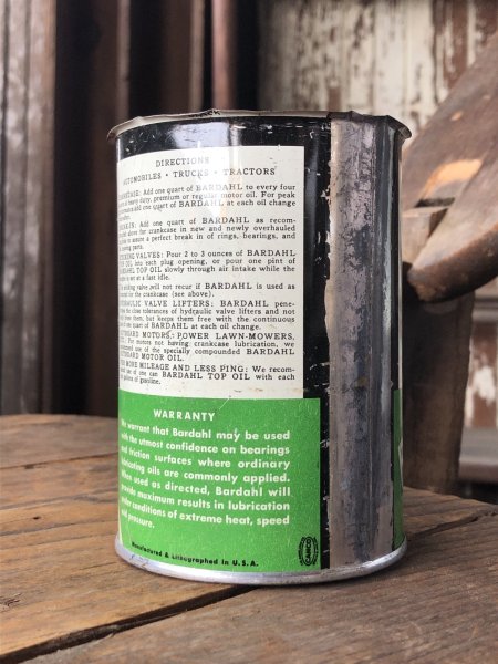 画像4: Vintage BARDAHL Motor Oil Can (R652) (4)