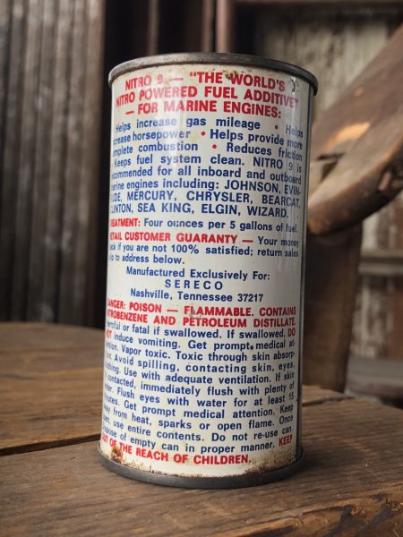 画像4: Vintage NITRO 9 MARINE ENGINES Can (R648) (4)
