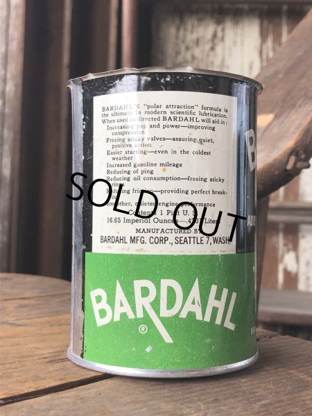 画像5: Vintage BARDAHL Motor Oil Can (R652) (5)