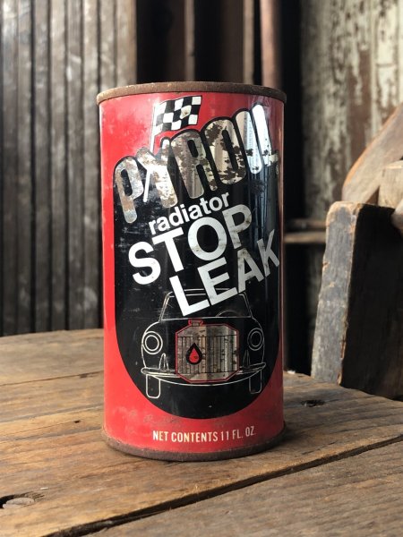 画像2: Vintage PYR OIL Radiator STOP LEAK Can (R646) (2)