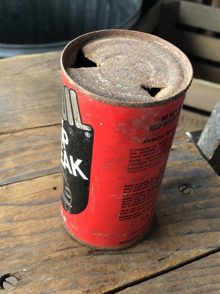 画像3: Vintage PYR OIL Radiator STOP LEAK Can (R646) (3)