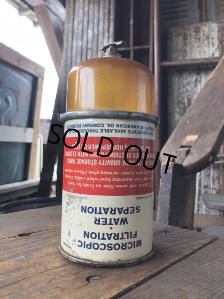 画像5: Vintage AMERICAN Oil Co Farm Fuels Final Filter Can (R642) (5)