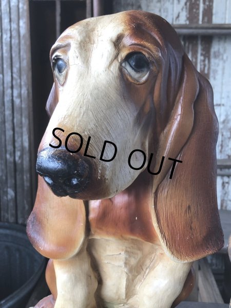 画像6: 60s Vintage Hush Puppies Brand Advertising Basset Hound Store Display Statue (R654) (6)