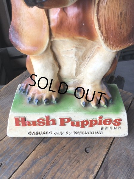 画像10: 60s Vintage Hush Puppies Brand Advertising Basset Hound Store Display Statue (R654) (10)