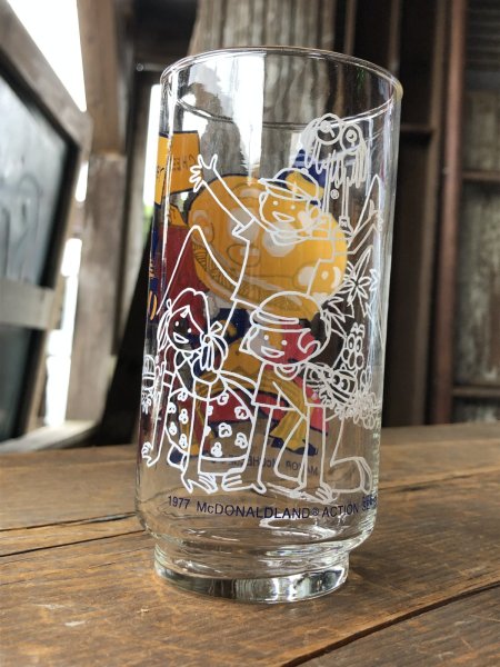画像4: 70s Vintage Glass McDonaland Action Series Mayor McCheese (R656) (4)