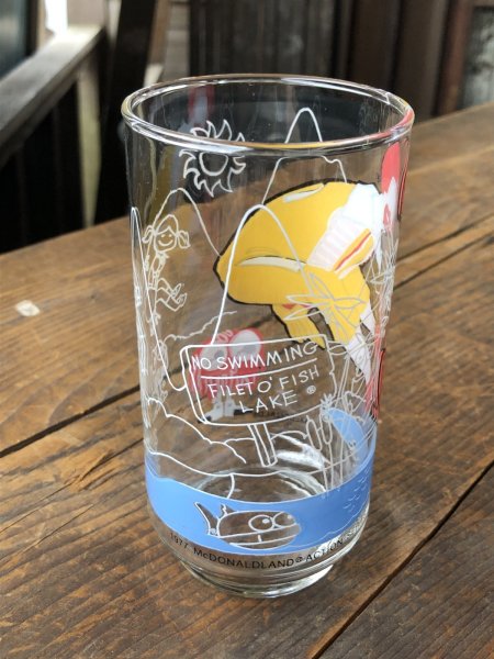 画像5: 70s Vintage Glass McDonaland Action Series Ronald McDonald (R655) (5)