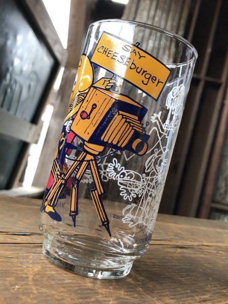 画像3: 70s Vintage Glass McDonaland Action Series Mayor McCheese (R656) (3)