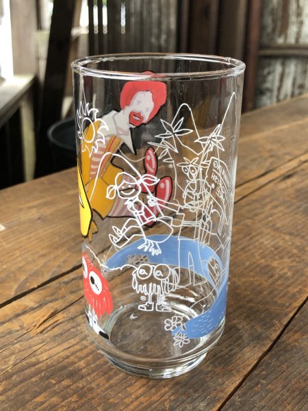 画像4: 70s Vintage Glass McDonaland Action Series Ronald McDonald (R655) (4)