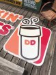 画像14: 【店舗引き取り限定】 Vintage Advertising Dunkin' Donuts Store Display Sign Huge!!! (R659) (14)