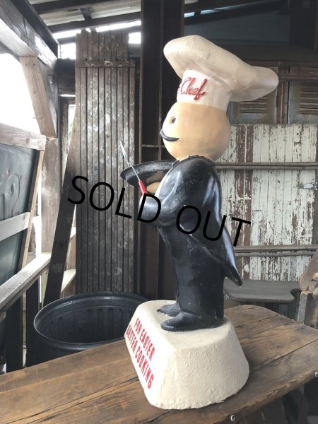 画像2: Vintage Magic Chef Advertising Store Display Statue Hard to Find! (R660) (2)