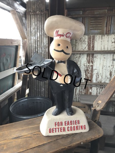 画像17: Vintage Magic Chef Advertising Store Display Statue Hard to Find! (R660) (17)