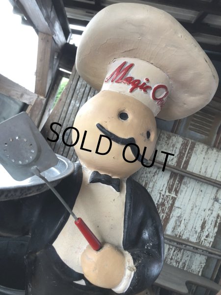 画像13: Vintage Magic Chef Advertising Store Display Statue Hard to Find! (R660) (13)