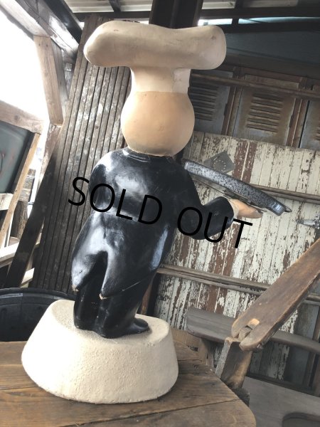 画像3: Vintage Magic Chef Advertising Store Display Statue Hard to Find! (R660) (3)