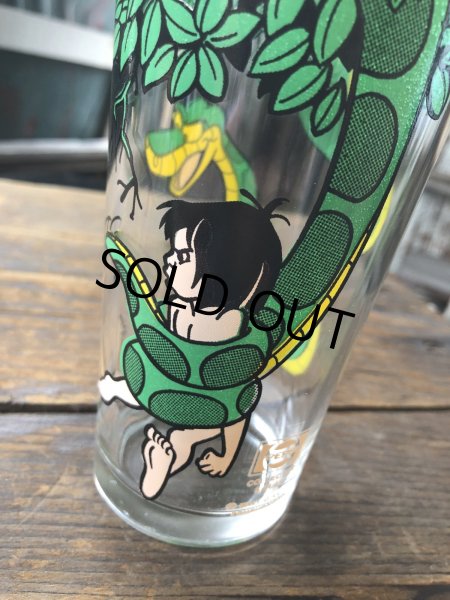 画像6: 70s Vintage Pepsi Glass Disney The Jungle Book Kaa (R662) (6)