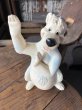 画像9: 60s Vintage Holland Hall Walt Disney Jungle Book Baloo Rubber Squeak Toy (R661) (9)