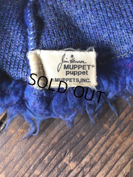 画像6: 70s Vintage Sesame Street Grover Hand Puppet Doll (R663) (6)