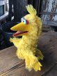 画像3: 80s Vintage Sesame Street Big Bird Hand Puppet Doll (R663) (3)