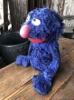 画像2: 70s Vintage Sesame Street Grover Hand Puppet Doll (R663) (2)