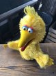 画像2: 80s Vintage Sesame Street Big Bird Hand Puppet Doll (R663) (2)