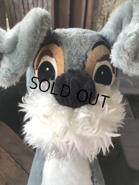 画像15: 70s Vintage Walt Disney Lady and the Tramp Plush Doll 50cm (R667) (15)