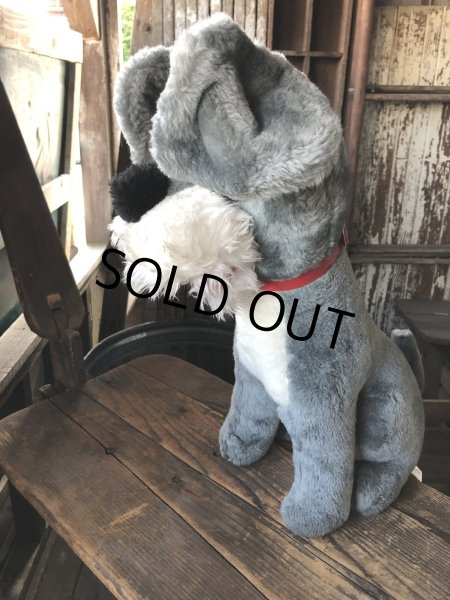 画像8: 70s Vintage Walt Disney Lady and the Tramp Plush Doll 50cm (R667) (8)