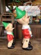 画像14: 60s〜 Vintage Ledraplastic Ledra Disney Pinocchio Squeak Rubber Toy 23cm (R669) (14)