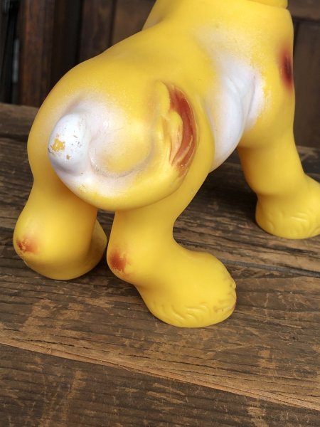 画像11: 60s Vintage Ledraplastic Ledra Disney Pinocchio Lampwick Donkey Squeak Rubber Toy 37cm (R670) (11)