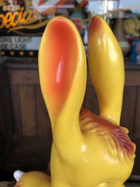 画像10: 60s Vintage Ledraplastic Ledra Disney Pinocchio Lampwick Donkey Squeak Rubber Toy 37cm (R670) (10)