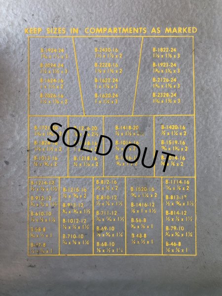 画像17: Vintage Bost-Bronz Bronze Bearings Bank Metal Cabinet (R704) (17)