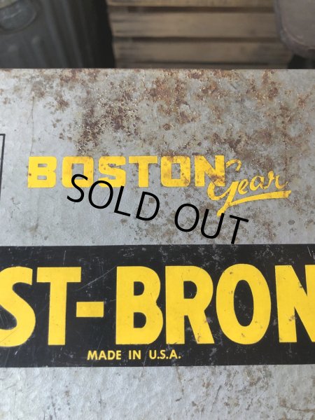 画像11: Vintage Bost-Bronz Bronze Bearings Bank Metal Cabinet (R704) (11)