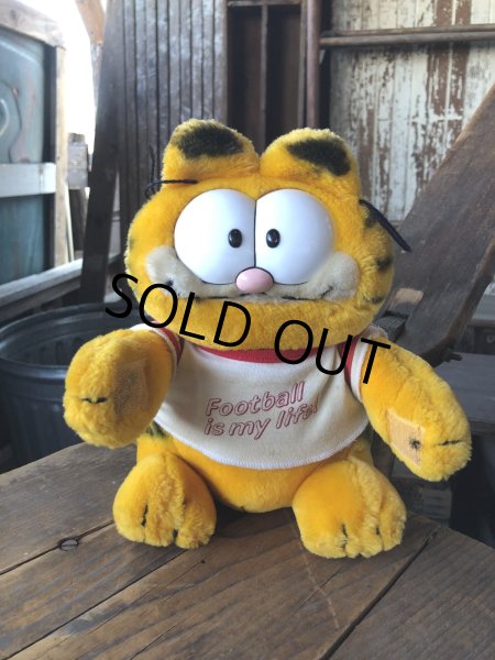 画像1: 80s Vintage Dakin Garfield Plush Doll (R705) (1)