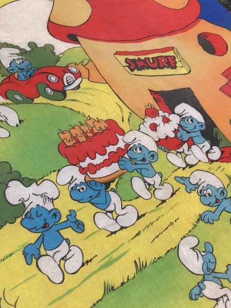 画像6: 80s Vintage Smurfs Sleeping Bag (R707) (6)