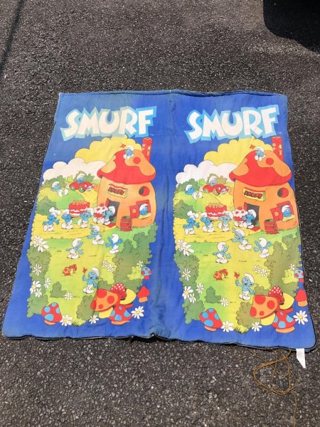 画像11: 80s Vintage Smurfs Sleeping Bag (R707) (11)