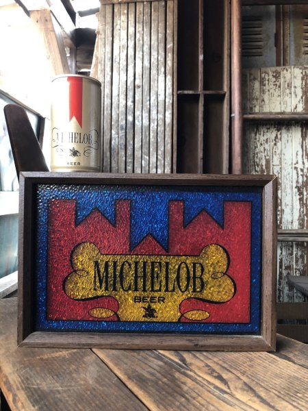 画像1: Vintage Michelob Beer Advertising Store Display Lighted Sign (R708) (1)