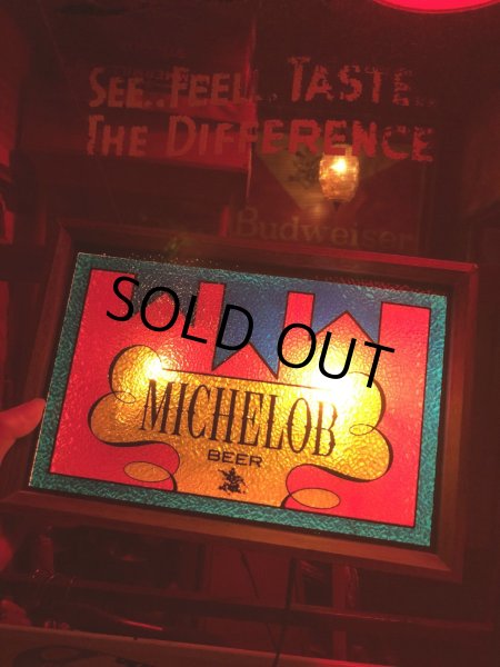 画像12: Vintage Michelob Beer Advertising Store Display Lighted Sign (R708) (12)