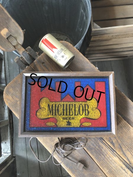 画像16: Vintage Michelob Beer Advertising Store Display Lighted Sign (R708) (16)