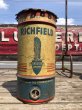 画像18: Vintage RICHFIELD Oil 115lb Drum Can (R709) (18)